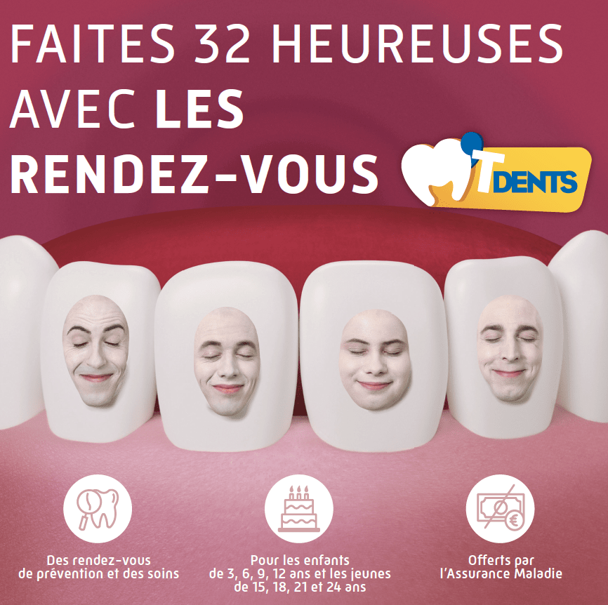 Faites 32 heureuses avec les rendez-vous M’T DENTS