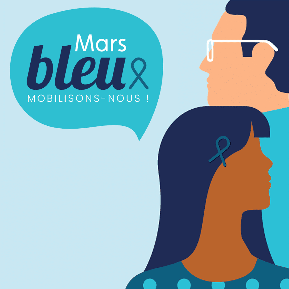 Affiche – Mars bleu 2023