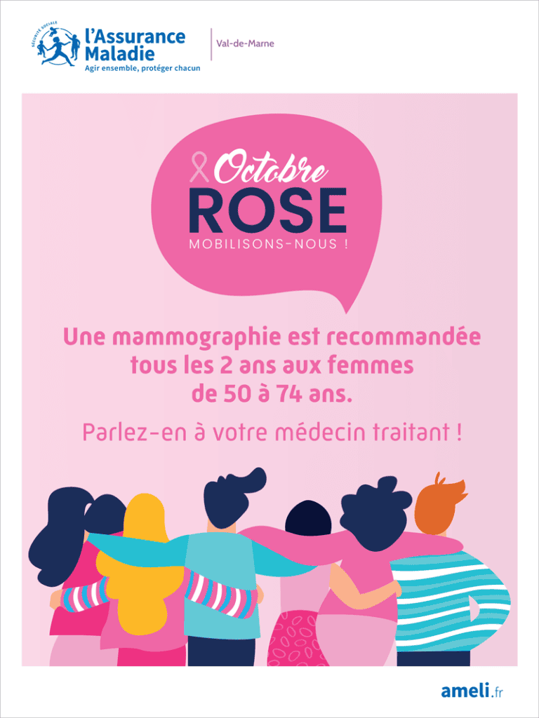 Octobre rose affiche 60x80 1